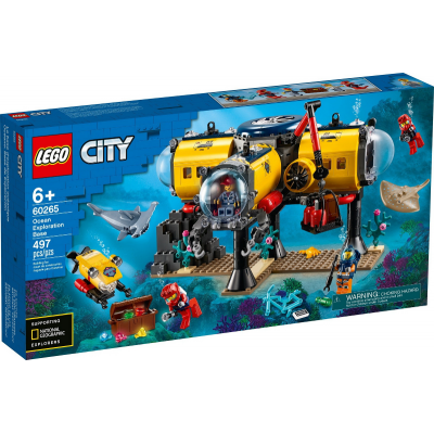 LEGO CITY La base d'exploration océanique 2020